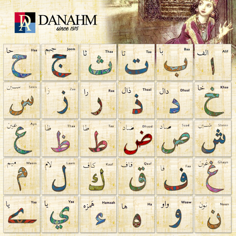 Image of Arabic Cartouche,  Monogram Necklace, Cartouche Necklace, Personalized in English & Arabic, Slim