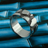 Cracked Earth Ring Band, Cracked Earth, Lava, Rock Formation, Earth Crust