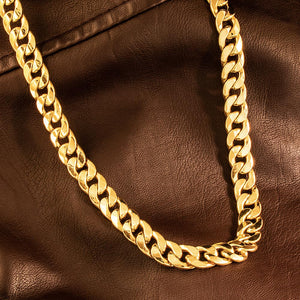 18 KT Yellow Gold Miami Cuban Chain